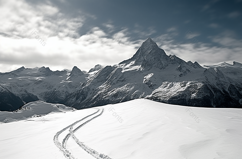 冰天雪地广阔的雪山,高清,摄影图,摄影图片,图片大全,摄影图免费下载